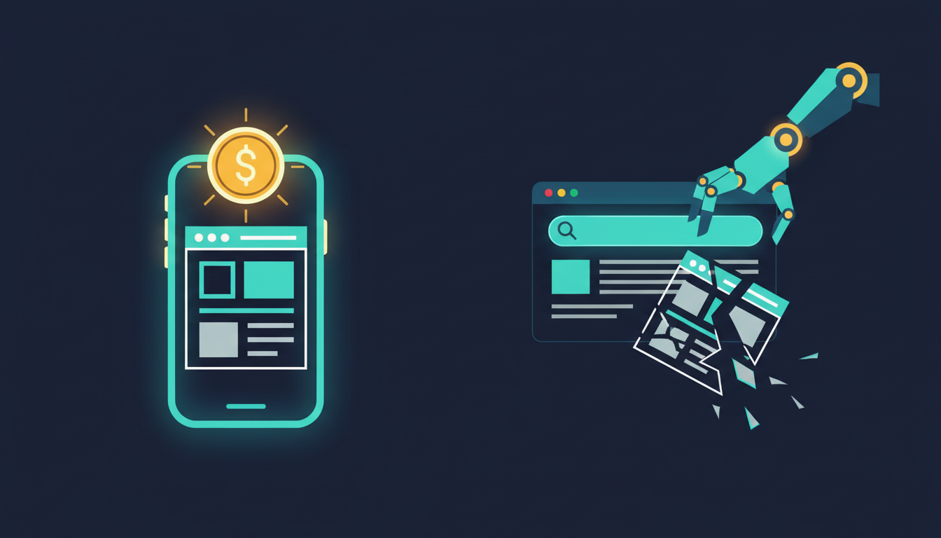 Site de niche : 300 € par mois avec une landing page
